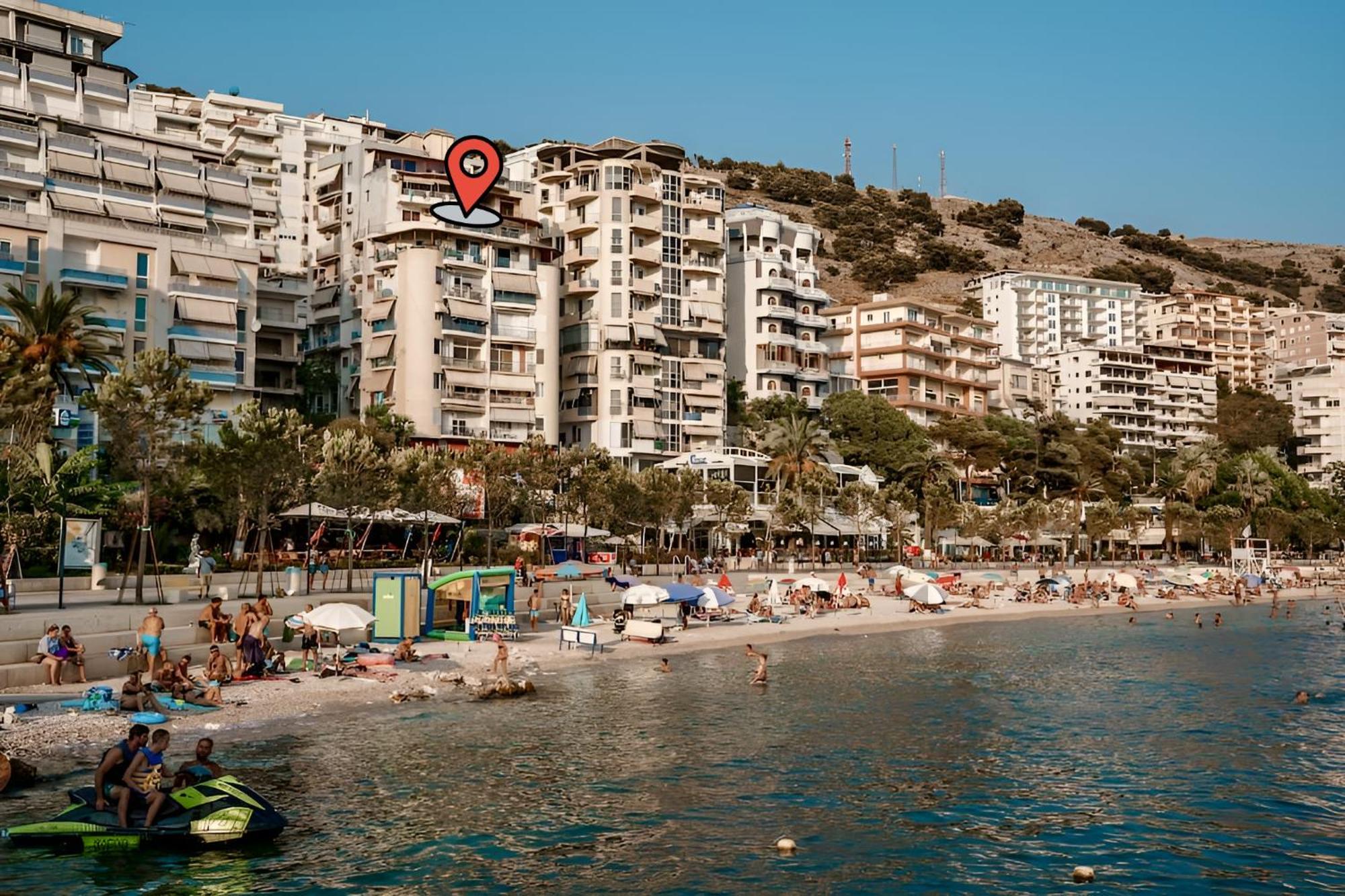 Sea Breeze Apartment Sarandë 外观 照片